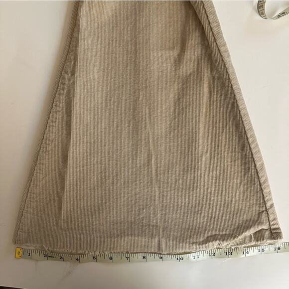 ALTAR’D STATE Corduroy Flare Bell Bottom Stretch Pants Women’s size 27 Beige Tan - Picture 11 of 13